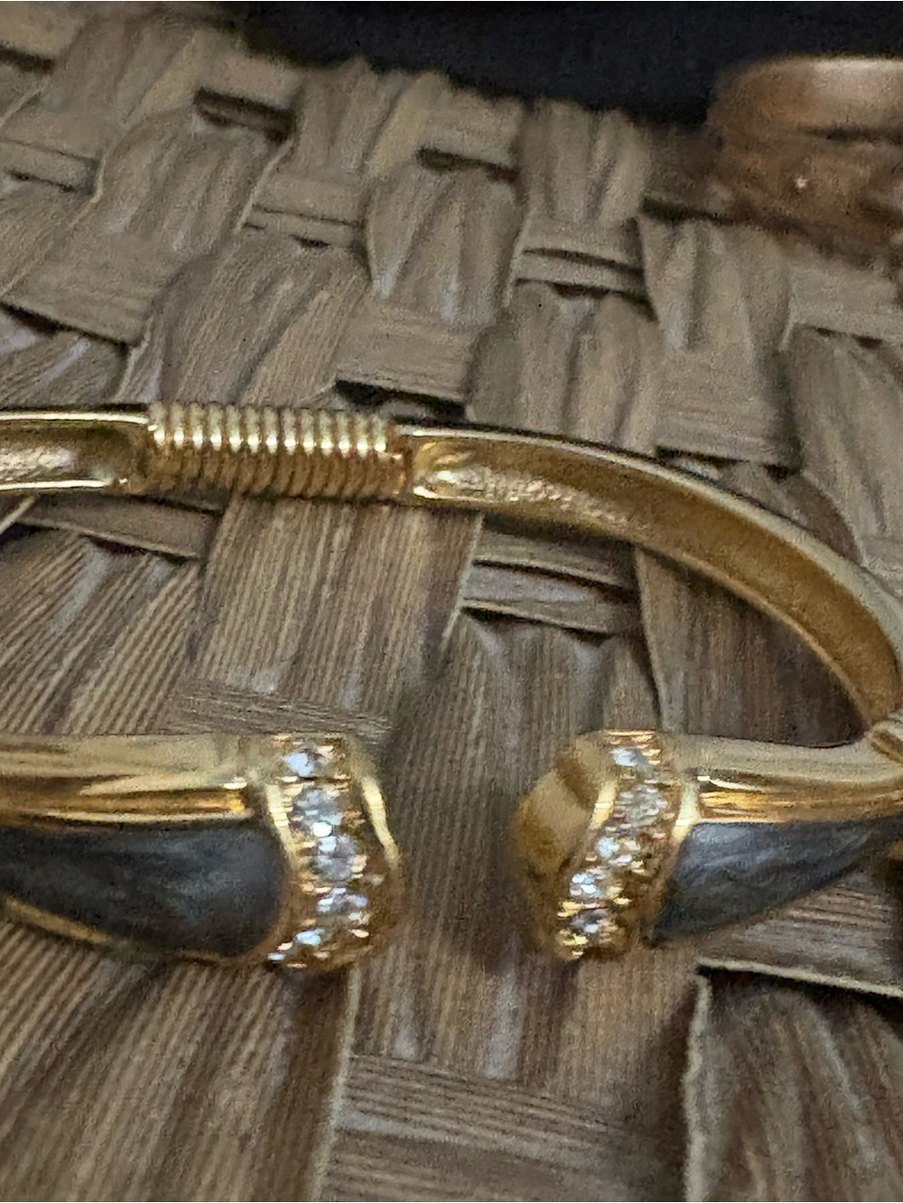 KJJ for Avon hinged cuff bracelet